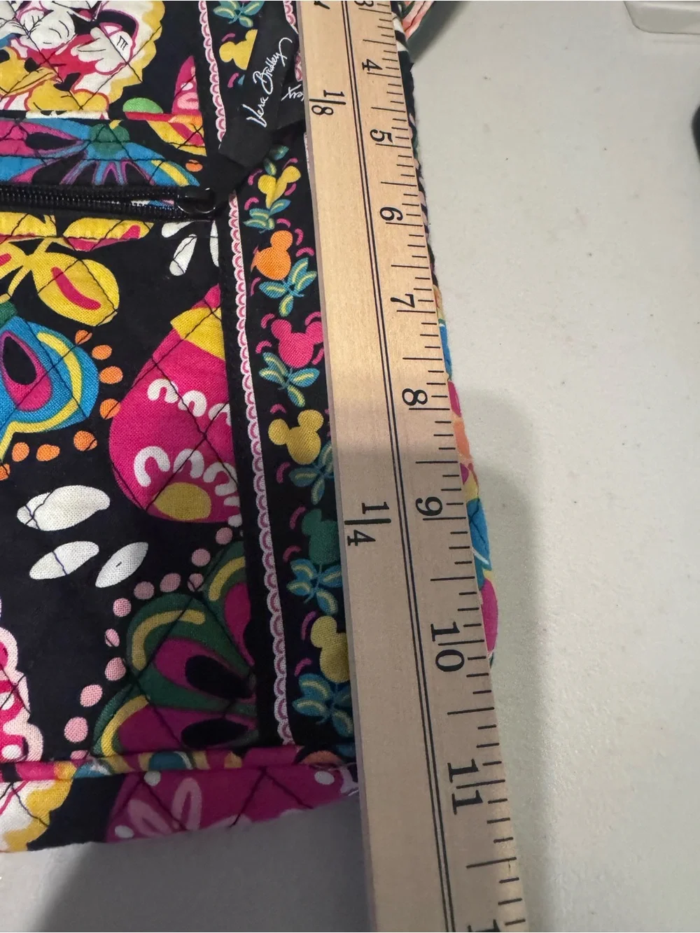 Vera Bradley Mickey & Minnie Mouse Disney Parks Midnight Hipster Crossbody Bag